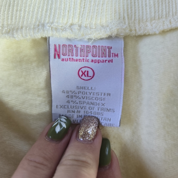 Northpoint Yellow Soft Lightweight Jogger Sweatpants - XL - Picture 7 of 7